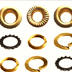 Brass washers