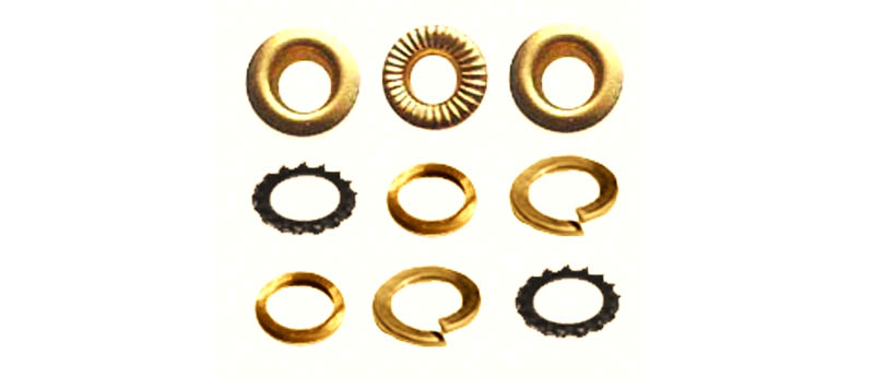 Brass washers